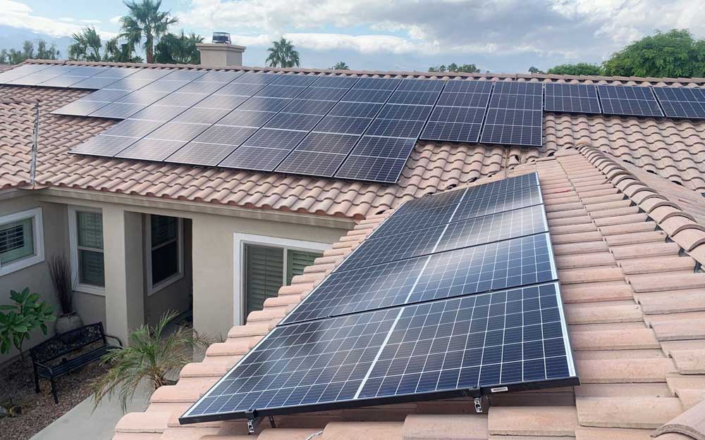 15KW على شبكة النظام الشمسي للمنزل
