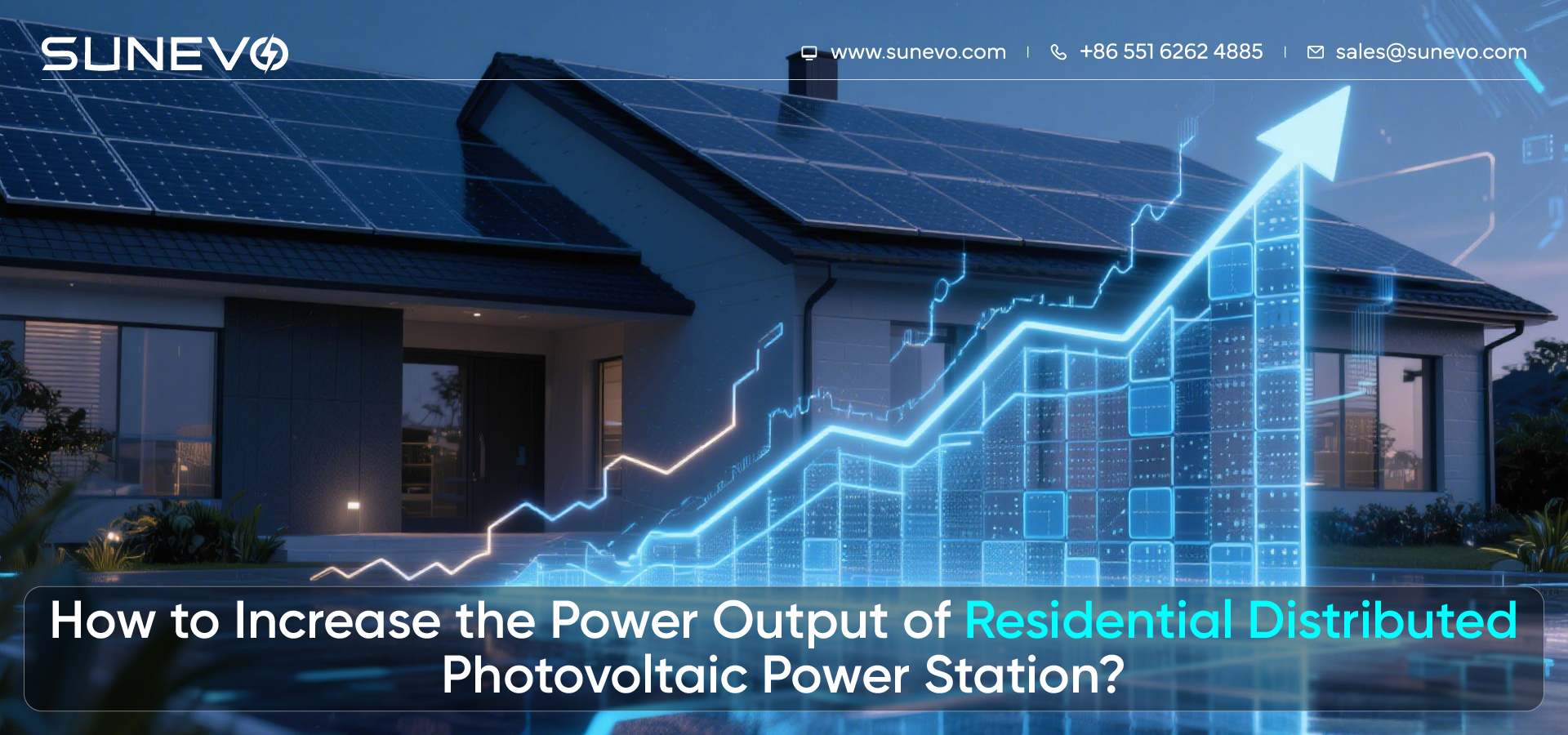 How to Increase the Power Output of Residential Distributed Photovoltaic Power Station?