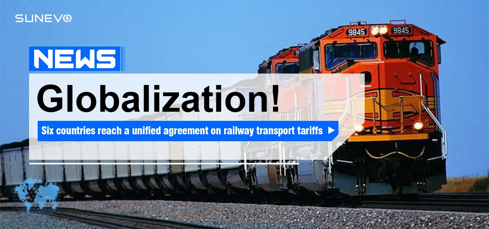 Globalization! Six countries reach a unified agreement on railway transport tariffs