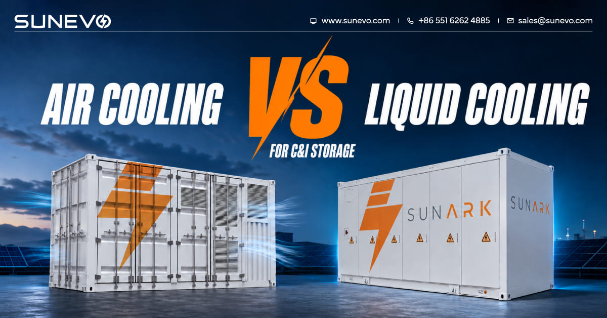 Air Cooling vs Liquid Cooling for C&I Storage